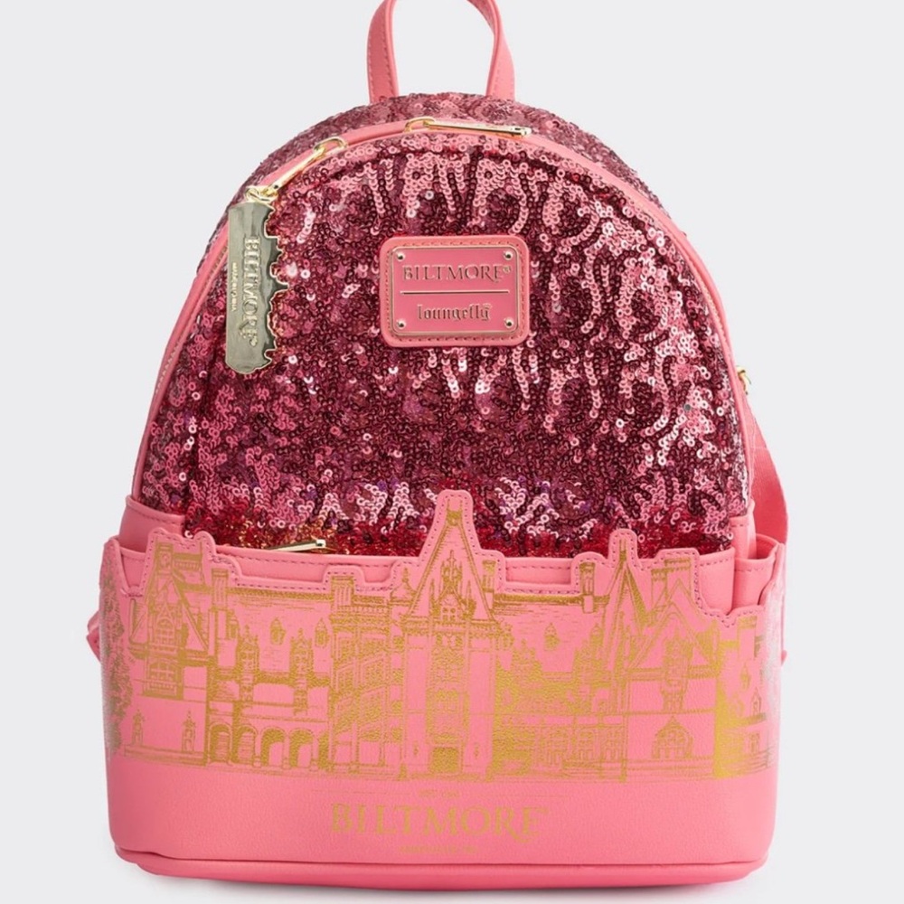 Biltmore Pink Sequin Backpack